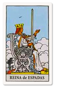 Reina de Espadas tarot card