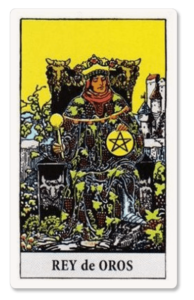 Rey de Oros tarot card